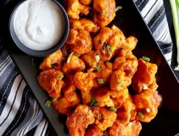 Baked Buffalo Cauliflower